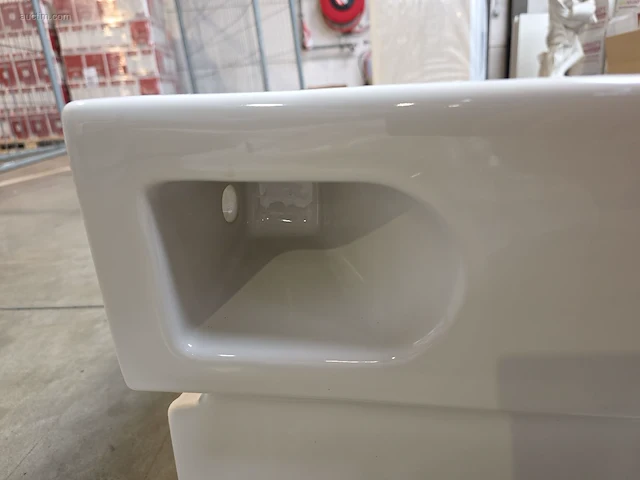 Porseleinen wand toilet eago - afbeelding 4 van  6