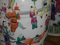 Porselijnen vaas h= 45cm - afbeelding 3 van  3