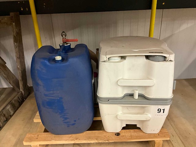 Porta potti chemisch toilet - afbeelding 2 van  5