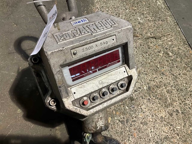 Porta weigh msi 4260 kraanweegschaal - afbeelding 4 van  5