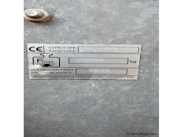 Portaalkraan mtm 5t - afbeelding 6 van  6