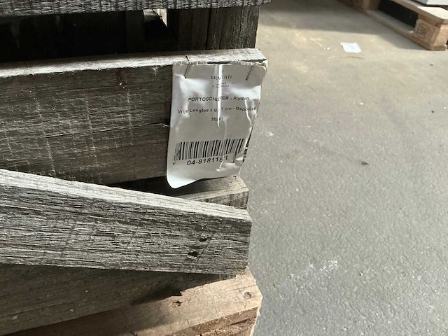 Portoschiefer partij plinten ca 359lm - afbeelding 3 van  4