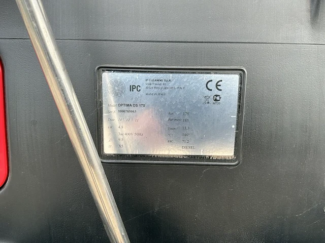 Portotechnica optima 175 warmwater hogedrukreiniger (ongebruikt) - afbeelding 6 van  22