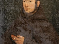 Portrait of a spanish monk, oil on canvas 68 x 58 cm. (26.76 x 22.82 in.), frame: 85 x 75 cm. (33.46 x 29.53 in.)