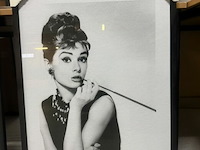 Portret audrey hepburn - afbeelding 1 van  2