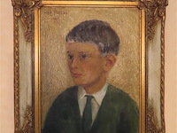 Portret olie op doek - afbeelding 1 van  3