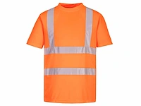 Portwest - ec12 - t-shirt hi-vis orange maat s (18x)