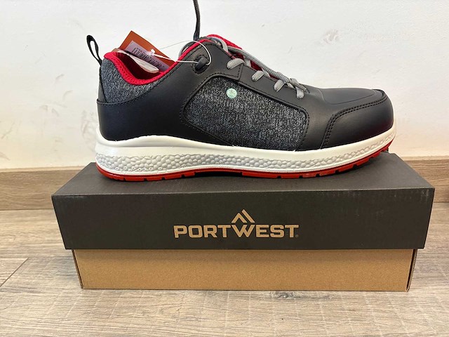 Portwest - fc07 - werkschoenen s3 metaalvrij maat 40-47 (12x) - afbeelding 2 van  2