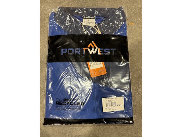 Portwest - pw210 - polo size m (15x) - afbeelding 2 van  2