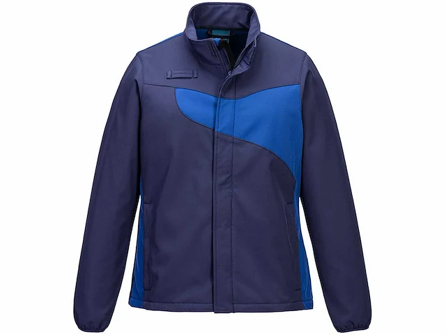 Portwest - pw278 - softshell navy royal maat m (9x) - afbeelding 1 van  1