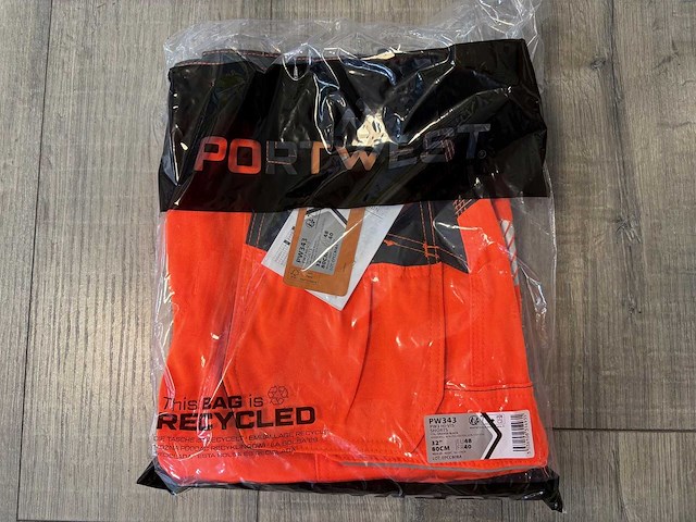 Portwest - pw343 - hi vis holster shorts maat 48 (10x) - afbeelding 3 van  3