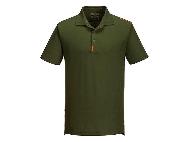 Portwest - t720 - polo olive green maat 2xl (15x) - afbeelding 1 van  2