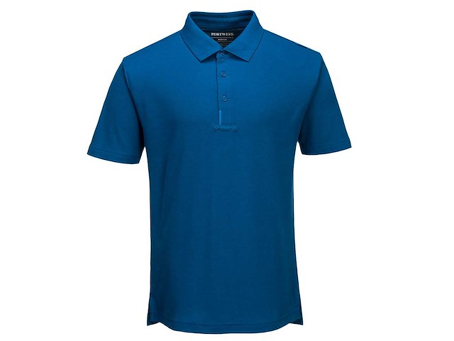 Portwest - t720 - polo persian blue maat s (15x) - afbeelding 1 van  2