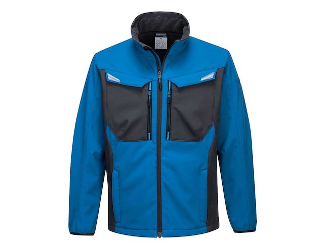 Portwest - t750 - softshell jas 3 laags maat m (5x) - afbeelding 1 van  2