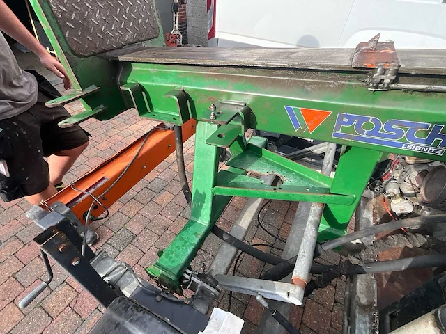 Posch hydro-combi 15 houtklover op aanhangwagen met honda 20 pk v-twin benzinemotor - afbeelding 3 van  23