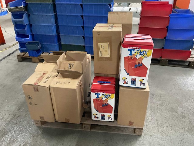 Posso t-box gereedschapkoffer (15x) - afbeelding 1 van  2