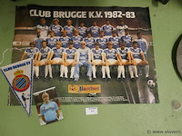 Poster club brugge - afbeelding 1 van  1