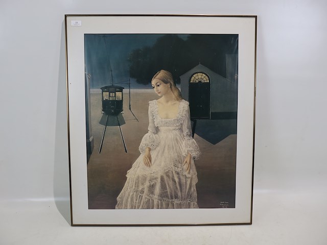 Poster p. delvaux - afbeelding 1 van  8