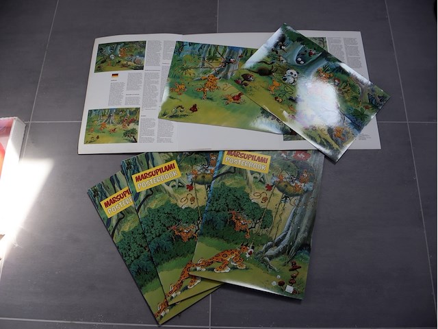 Posterbook marsupilami (x4) - afbeelding 1 van  6