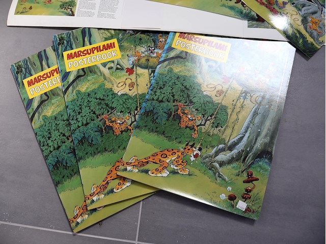 Posterbook marsupilami (x4) - afbeelding 2 van  6