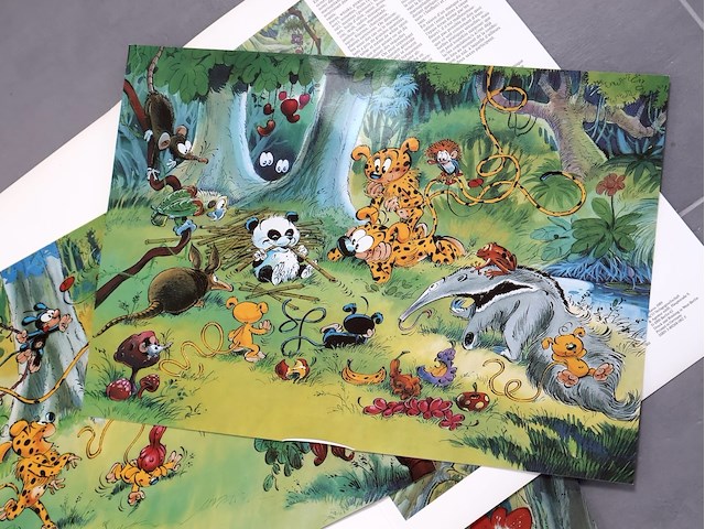 Posterbook marsupilami (x4) - afbeelding 3 van  6