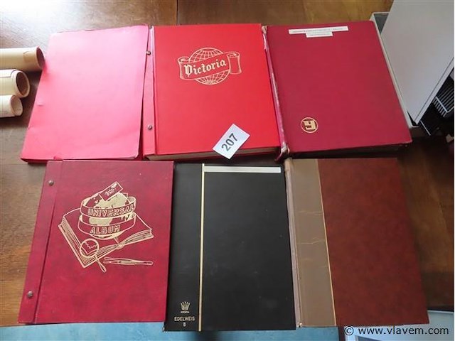 Postzegelalbums 6 stuks - afbeelding 1 van  6