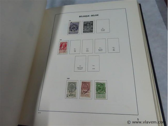 Postzegelboeken 2 stuks, deels gevuld - afbeelding 3 van  8