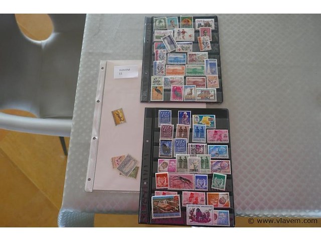 Postzegels congo enz.. - afbeelding 1 van  3