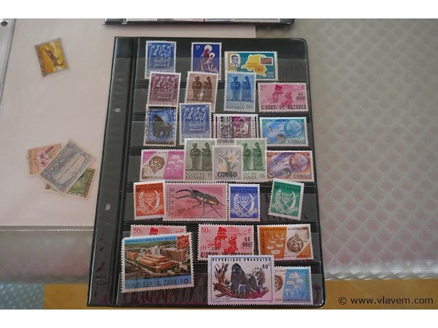 Postzegels congo enz.. - afbeelding 3 van  3