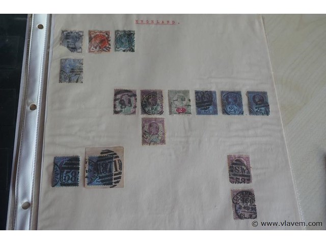 Postzegels engeland - afbeelding 3 van  9