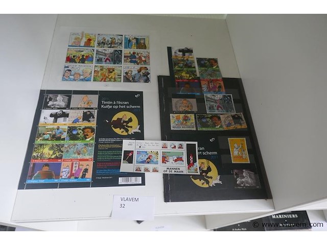 Postzegels kuifje - afbeelding 1 van  1