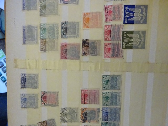 Postzegels reich en duitsland in 3 boeken - afbeelding 7 van  10