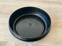 Pot favorit soft 150ml zwart blinkend (et) deksel (6028x) - afbeelding 2 van  3