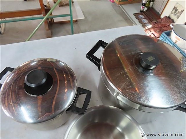 Potten en steelpan - afbeelding 2 van  3
