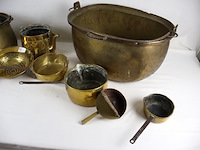 Potten geel koper (plm 6) - afbeelding 5 van  9