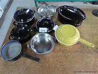 Potten, inox en fonten dekselpan - afbeelding 1 van  6