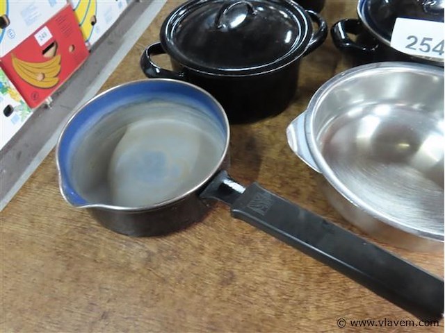 Potten, inox en fonten dekselpan - afbeelding 3 van  6