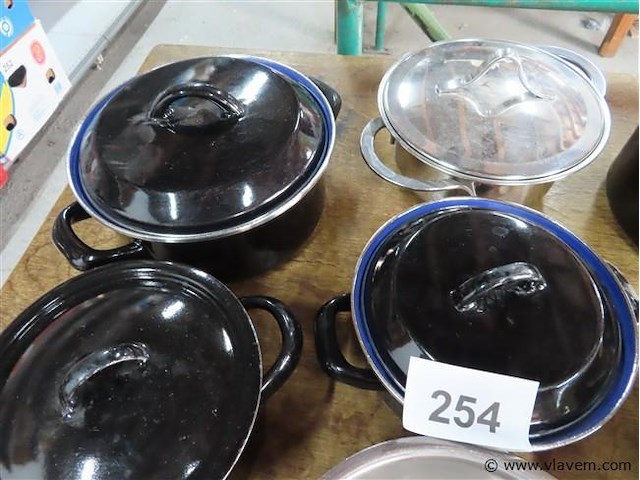 Potten, inox en fonten dekselpan - afbeelding 6 van  6