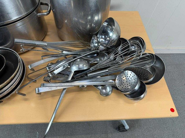 Potten-pannen-gastronormbakken-keukengerei - pannenset - afbeelding 3 van  5