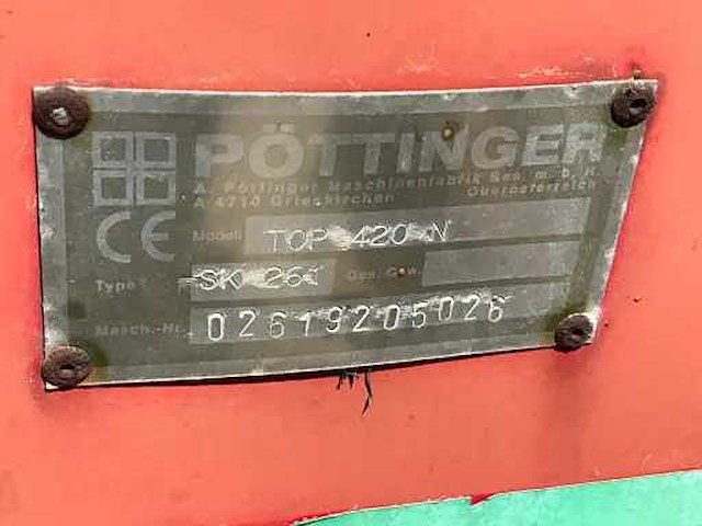 Pottinger 420n sk261 hark - afbeelding 10 van  18