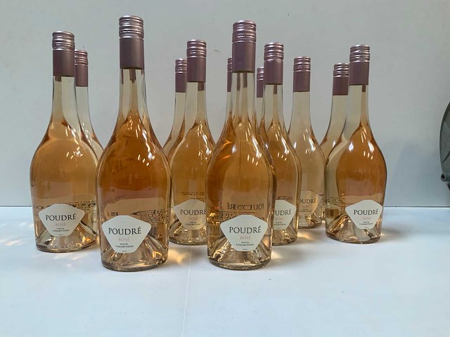 Poudré rosé wijn (14x) - afbeelding 2 van  5