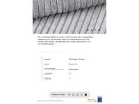 Pouf - beige stof met koord - afbeelding 6 van  9