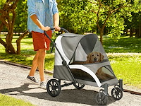 Poussette pour chiens pliable pour grands chiens & chats jusqu'à 30 kg - afbeelding 1 van  8