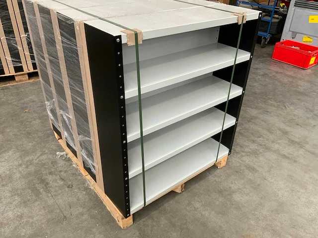 Povag omp707 magazijn legbordkast 100x30x108cm - afbeelding 4 van  4