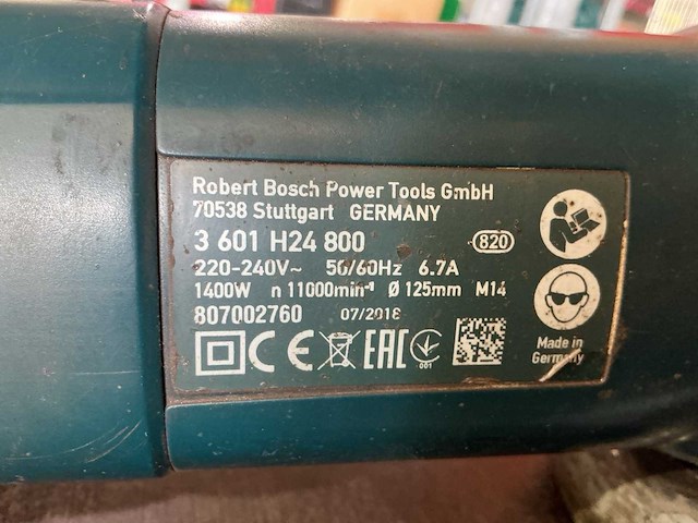 Power plus + bosch oppervlakteslijpmachines (2x) - afbeelding 2 van  2