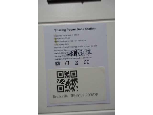 Powerbankverhuurstation chargly - afbeelding 2 van  3