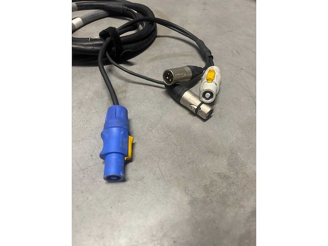 Powercon combikabel 3-pin (29x) - afbeelding 2 van  2