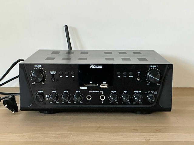 Powerdynamics 953.030 versterker en luidsprekers - afbeelding 2 van  6