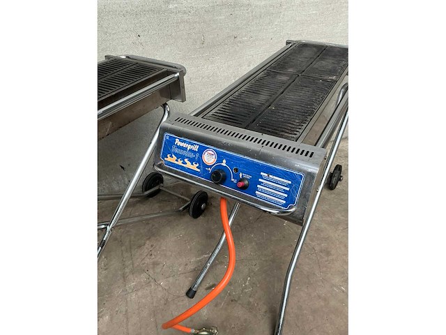 Powergrill - vesuvius 1 - gasbarbecue powergrill (2x) - afbeelding 3 van  4
