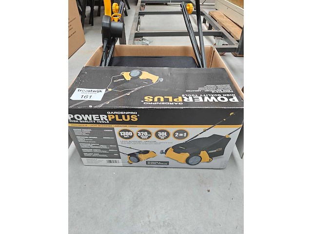 Powerplus - verticuteermachine - afbeelding 2 van  2